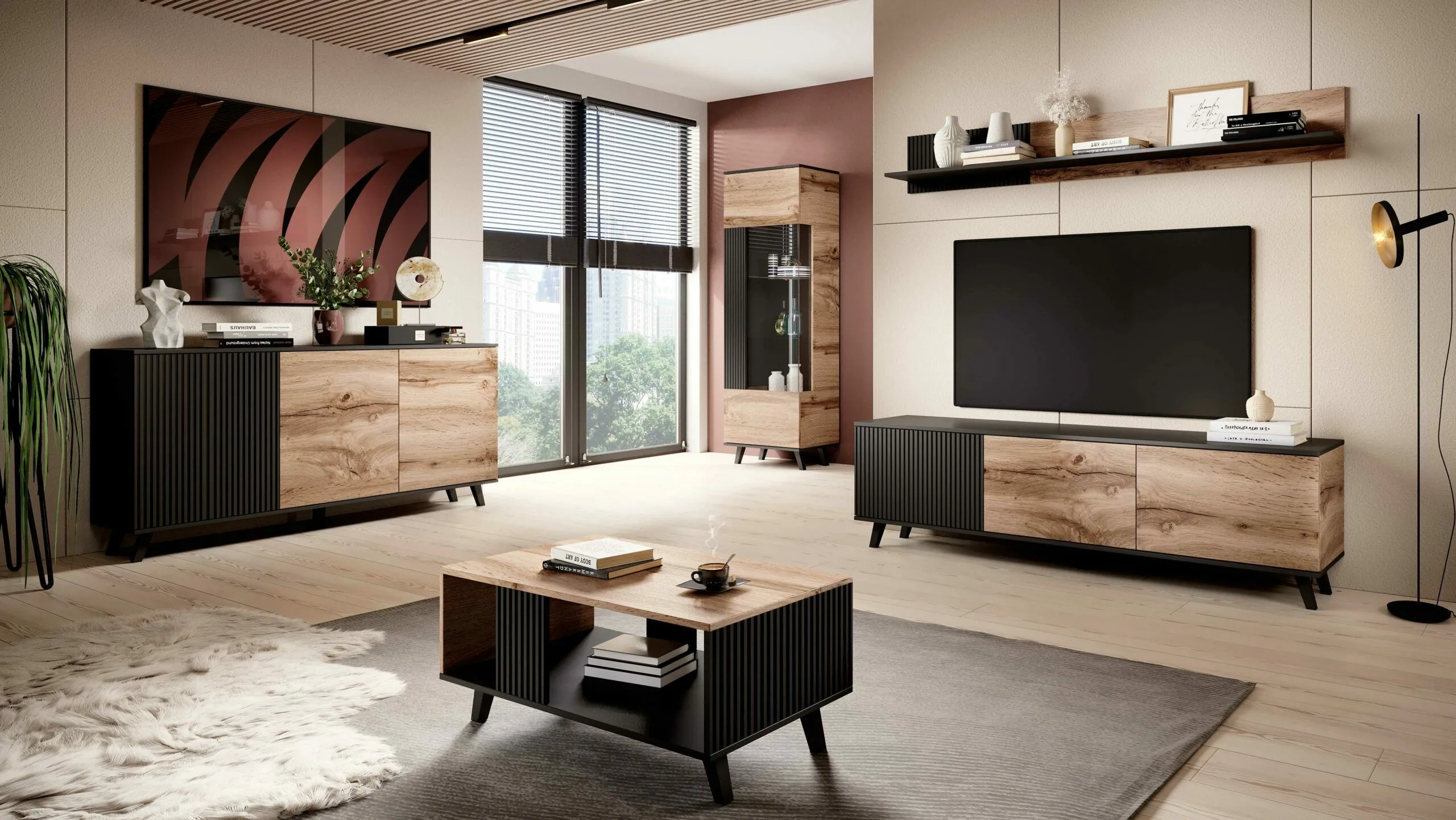 BA-HA105314-2 Pakabinama lentynėlė HA105314 moderniam interjerui ir daiktams