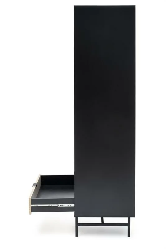 BA-HA105321-6 Moderni spinta HA105321 su elegantišku fasadu ir rankenomis
