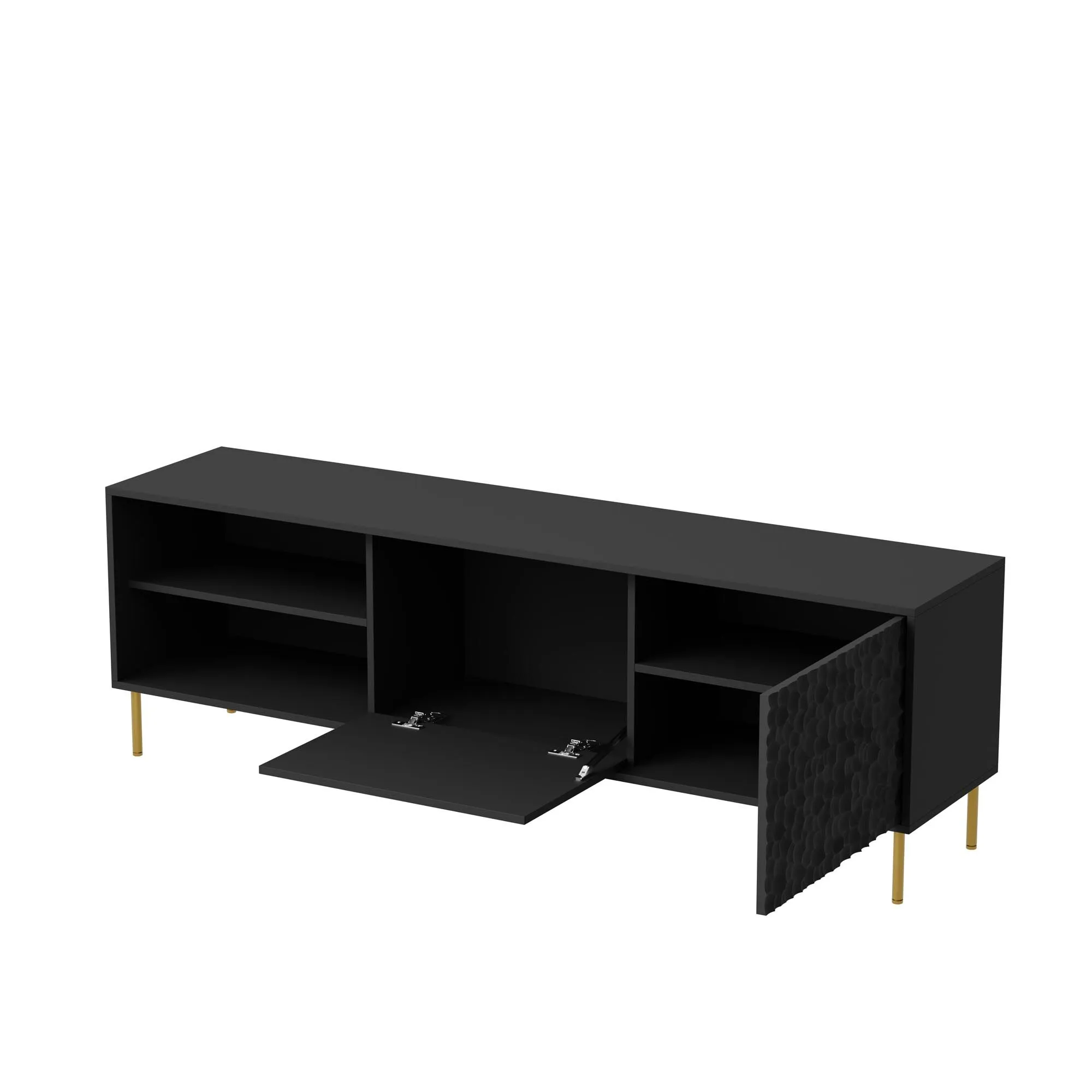 BA-HA105336-3 Modernus TV staliukas HA105336 su elegantišku dizainu