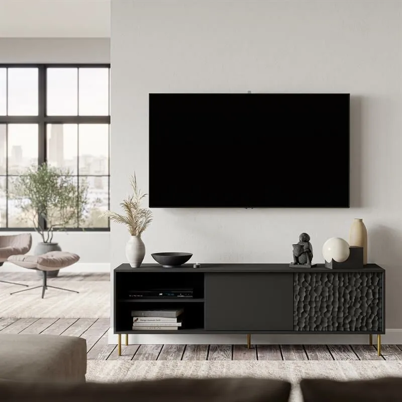BA-HA105336-6 Modernus TV staliukas HA105336 svetainės interjere
