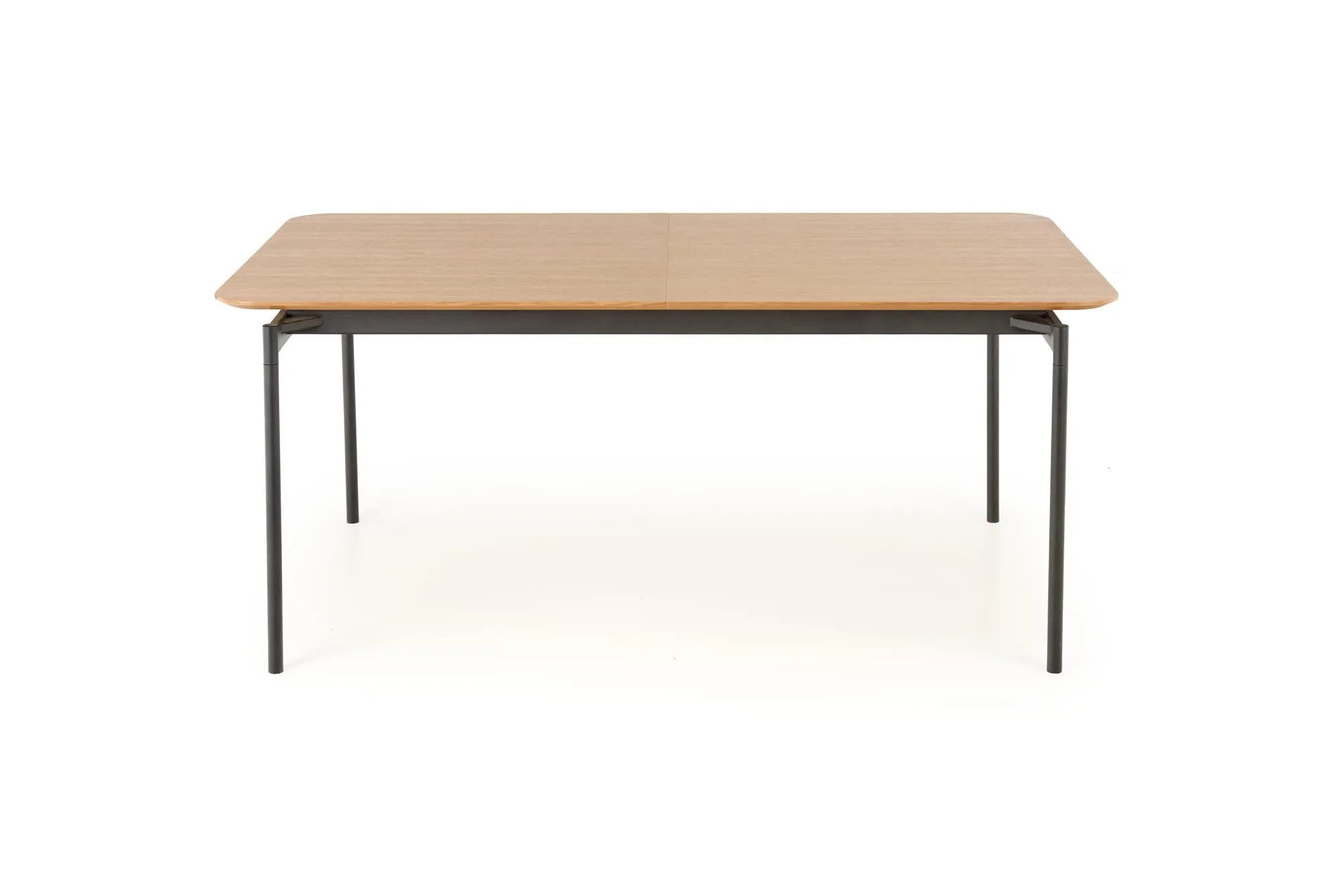 BA-HA105822-10 Modernus stalas HA105822 su elegantišku mediniu paviršiumi