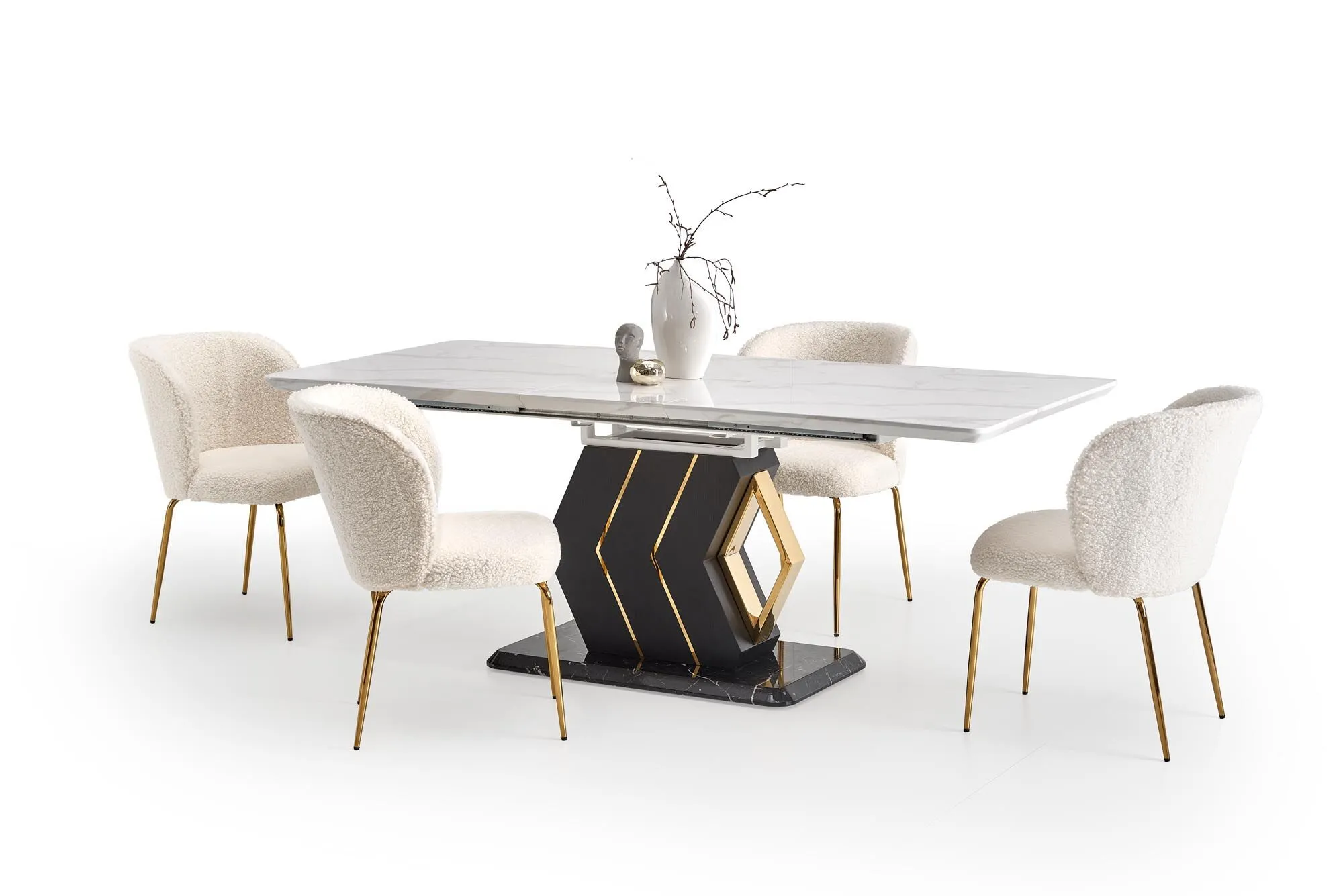 BA-HA105824-3 Modernus stalas HA105824 su elegantišku dizainu