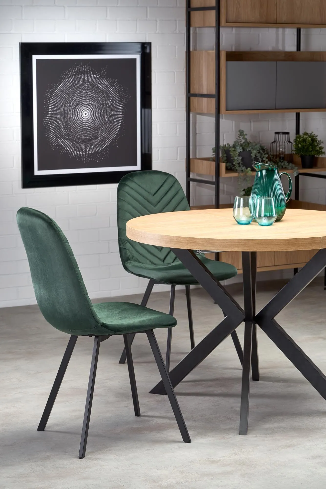 BA-HA105837-2 Modernus stalas HA105837 su elegantišku dizainu