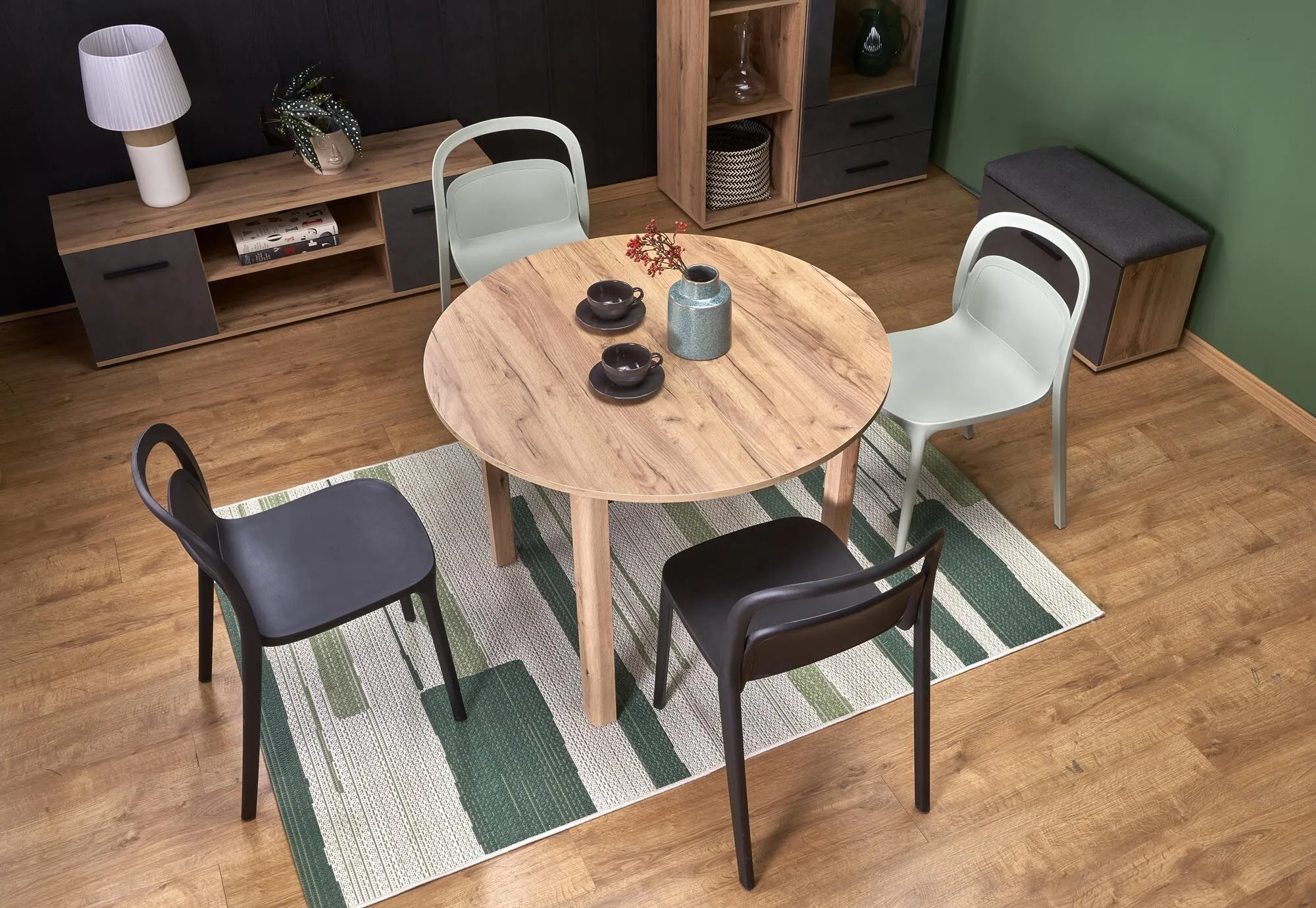 BA-HA105863-12 Modernus stalas HA105863 su elegantišku dizainu