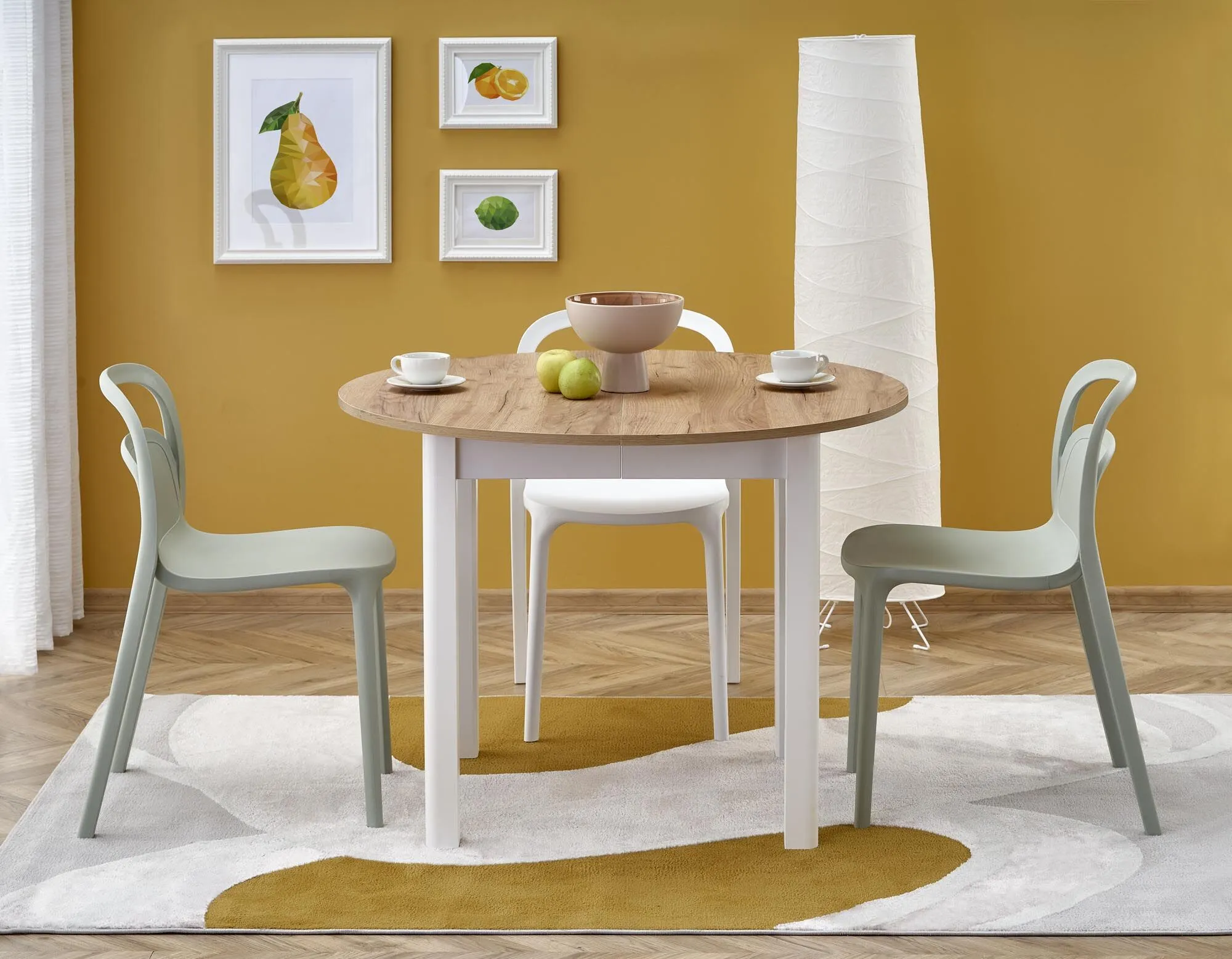 BA-HA105864-12 Modernus stalas HA105864 su elegantišku dizainu