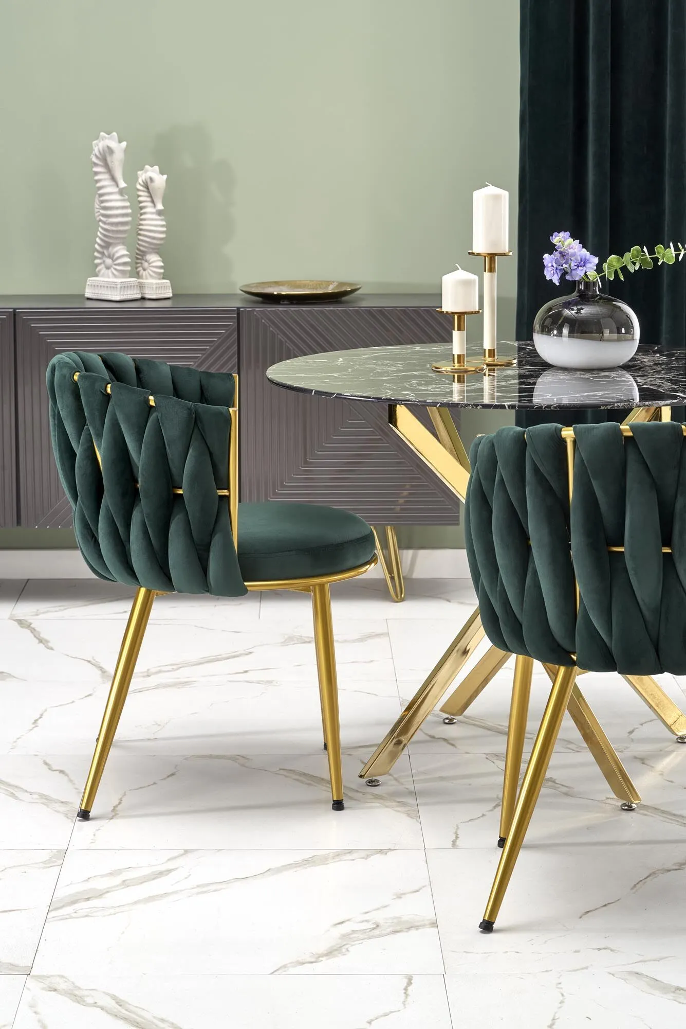 BA-HA105892-2 Modernus stalas HA105892 su elegantišku dizainu interjerui