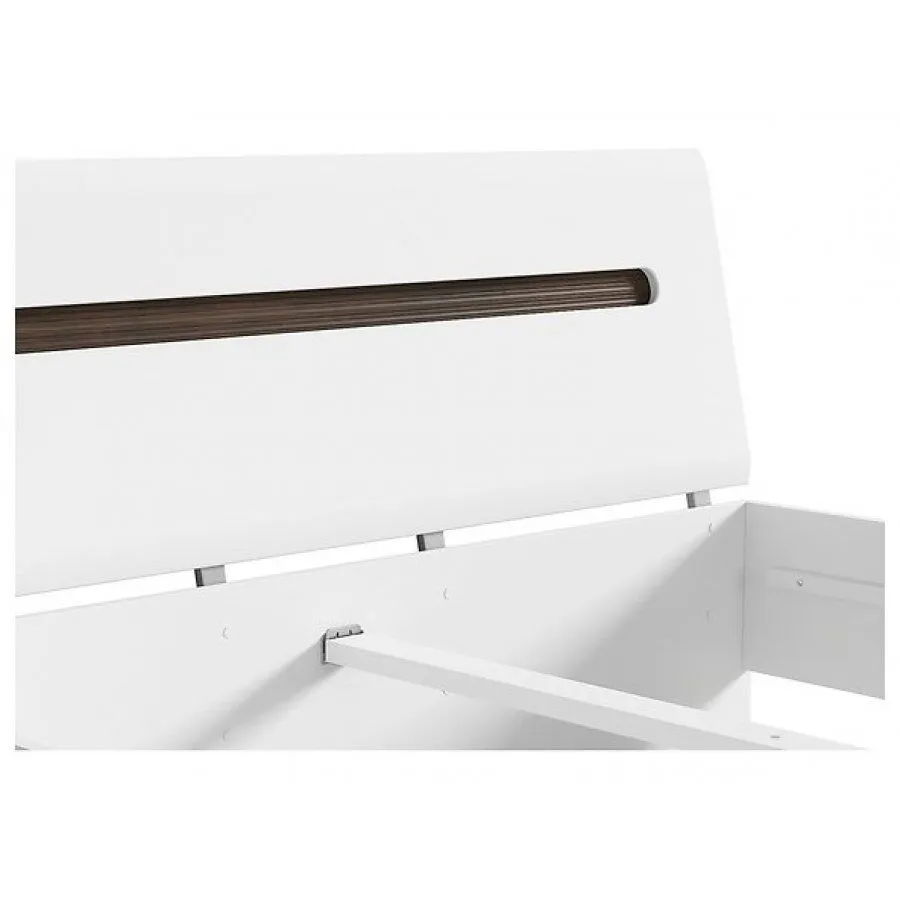 BA-MM100535-5 Moderni lova MM100535 su elegantišku galvūgaliu ir rėmu
