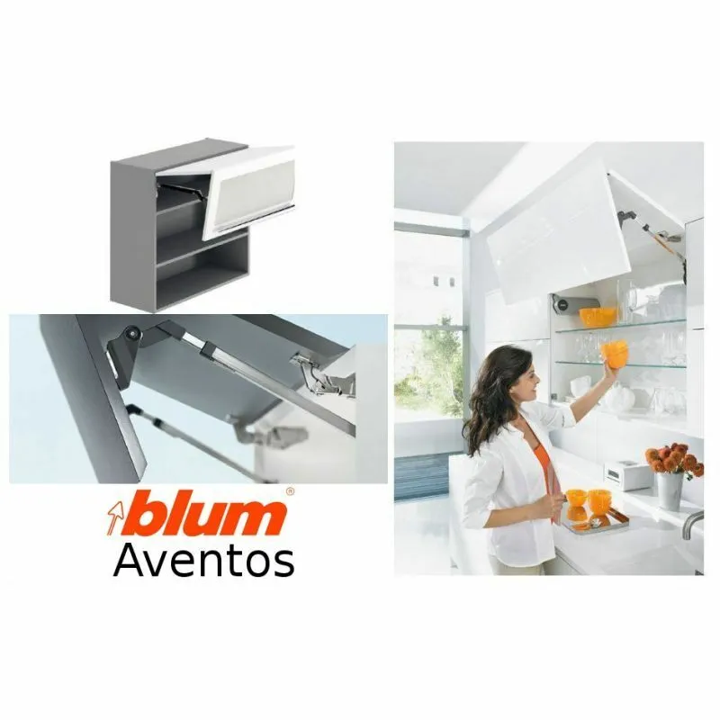 BA-GS2112330-5 60 cm pakabinama spintelė su moderniu baltu fasadu