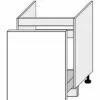 60 cm pastatoma spintelė kriauklei D1ZR 60 GS2112331