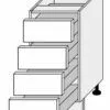40 cm pastatoma spintelė D4R 40 GS2112340