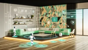 Baldai ateities namams moderniame interjere su tvariais sprendimais ir jaukiu komfortu