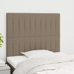 Galvūgaliai, 2vnt., taupe spalvos, 100x5x78/88cm, audinys