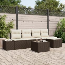 5 dalių sodo sofa rinkinys su pagalvėlėmis pilkas poli ratanas
