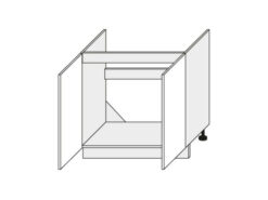 80 cm pastatoma spintelė kriauklei D8Z 80 GS135045