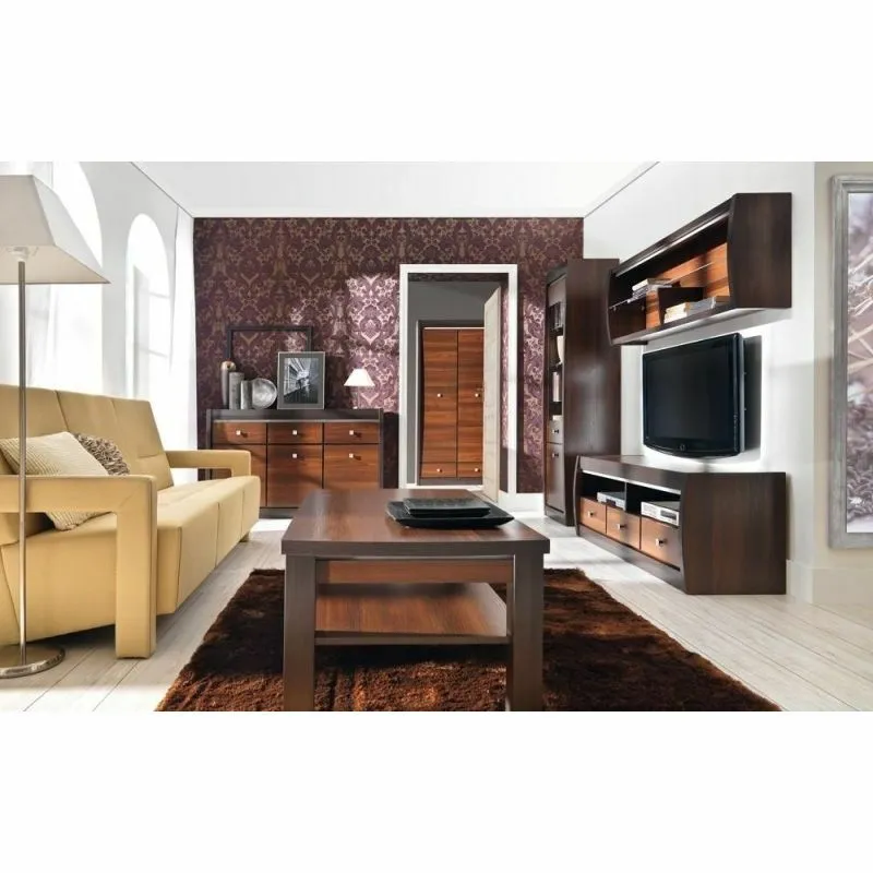 BA-GS110180-7 Modernus medinis staliukas Forrest FR 11 su elegantiškomis linijomis