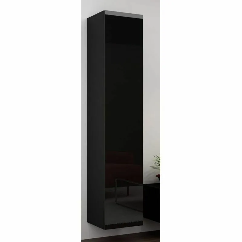 BA-GS111050-4 Vitrina Vigo 180 su stiklinėmis durelėmis ir lentynomis