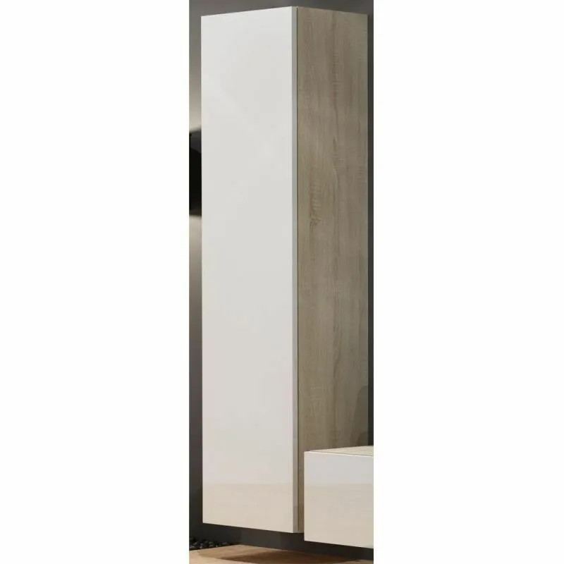 BA-GS111050-5 Vitrina Vigo 180 moderni svetainės spintelė su stiklu