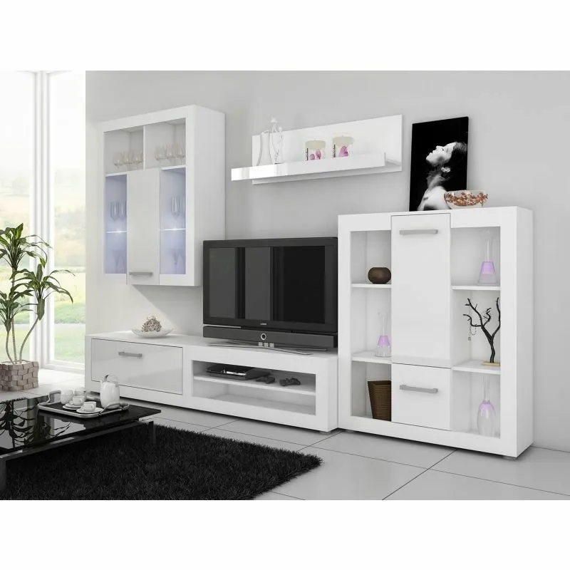 BA-GS111059-3 Pakabinama lentyna Viki moderniam interjerui su dekoru