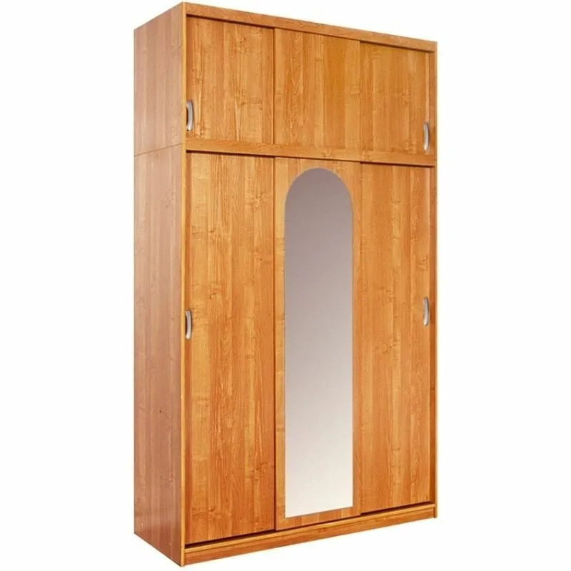 BA-GS113789-3 Moderni Kamma spinta su elegantišku medžio dekoru