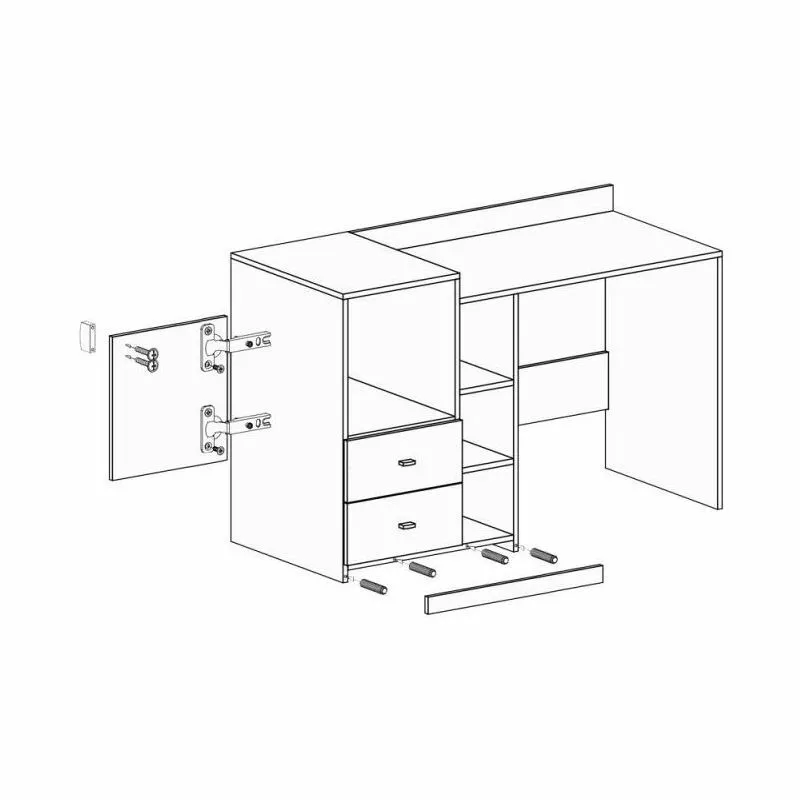 BA-GS116759-4 Modernus rašomasis stalas Tablo TA 9 su elegantišku dizainu