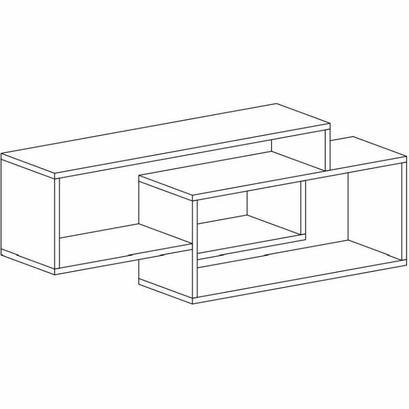 BA-GS116760-2 Pakabinama lentyna Tablo TA10 moderniam interjerui su dekoru