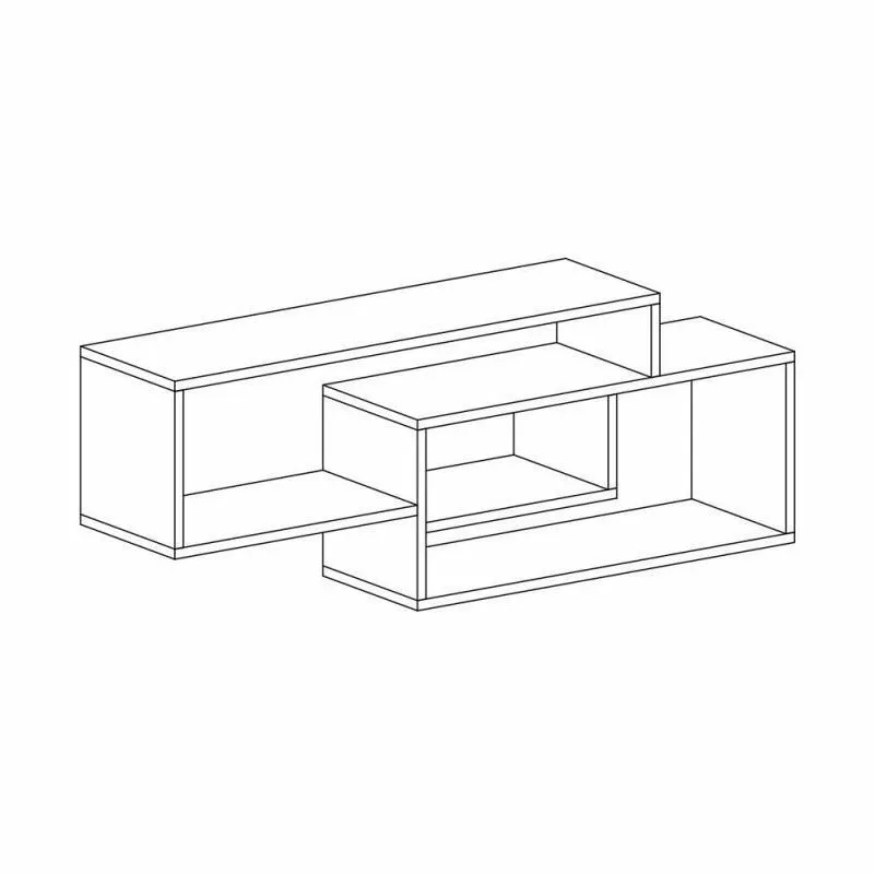 BA-GS116760-4 Pakabinama lentyna Tablo TA10 moderniam interjerui