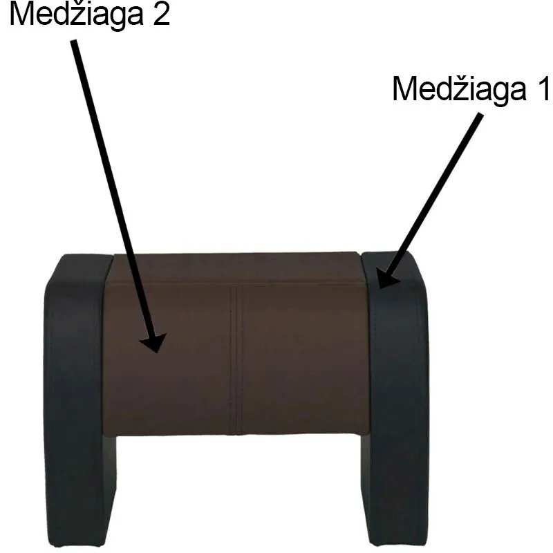 BA-GS117597-2 Moderni balta naktinė spintelė ST4 su stalčiais