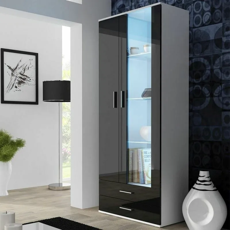 BA-GS118286-2 Vitrina Soho S6 2D2S moderni svetainės spintelė