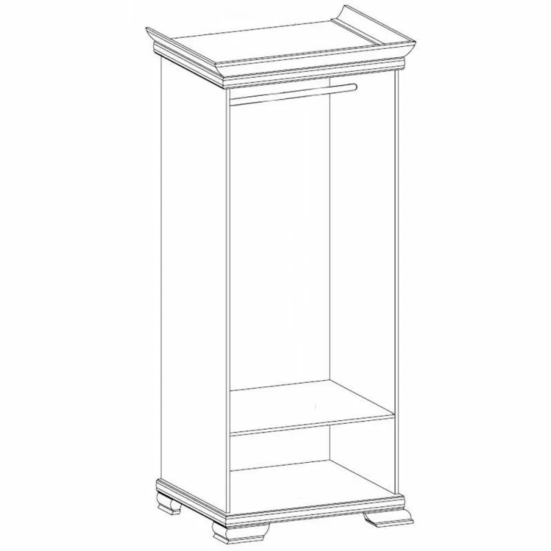 BA-GS126675-2 Spinta Kora KS1 su moderniu minimalistiniu dizainu