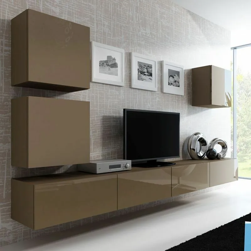 BA-GS134797-5 Moderni Vigo 22 sekcija su elegantiškais baldų fasadais