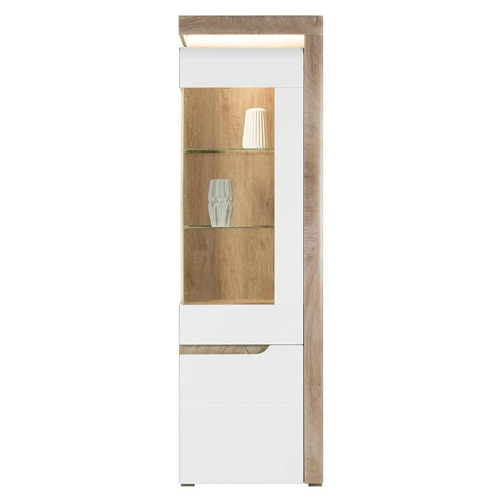 BA-GS136201-3 Vitrina Irma IM7 moderni stiklinė spintelė interjerui