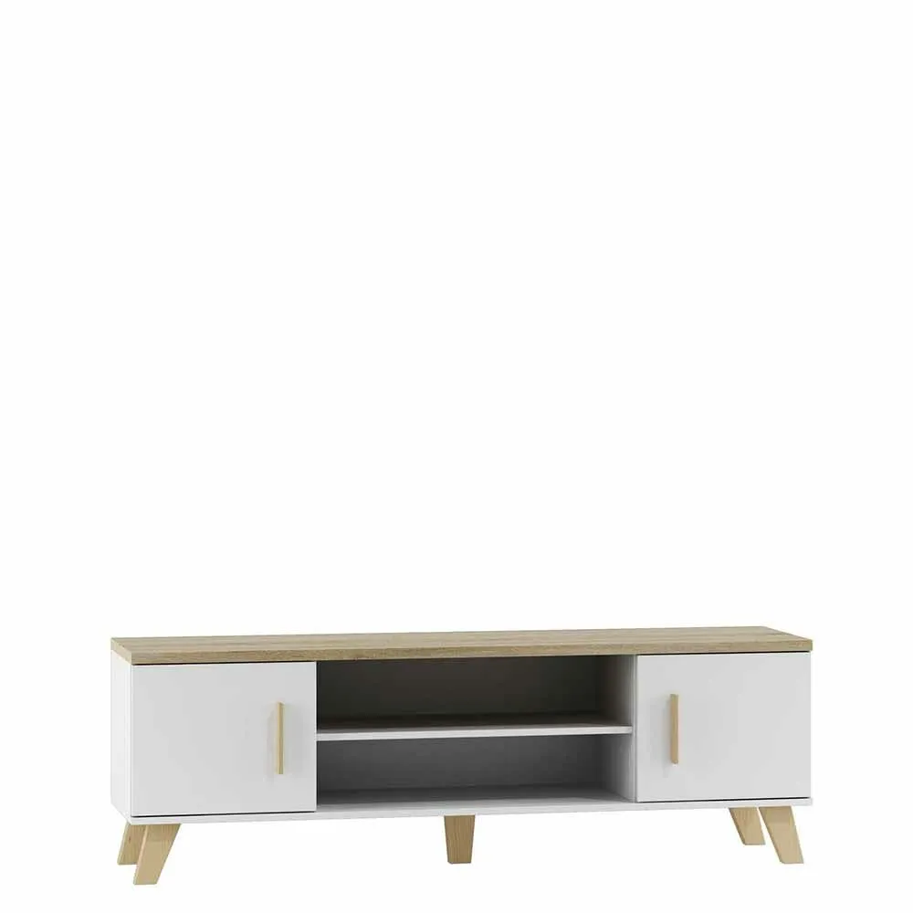 BA-GS136361-1 Modernus TV staliukas Lotta 160 su durelėmis ir lentynomis