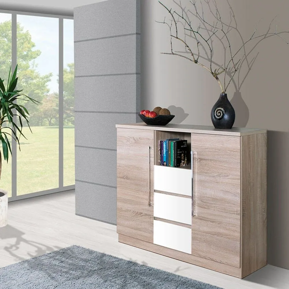 BA-GS136690-2 Moderni komoda Dome DX4 su keturiais stalčiais interjere