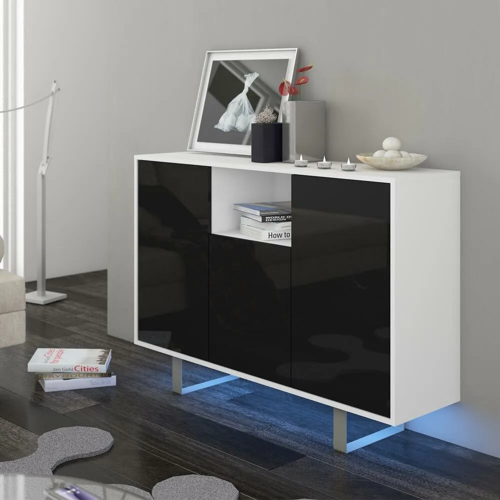 BA-GS138371-3 Didelė King KIN-04 komoda su erdviomis spintelėmis