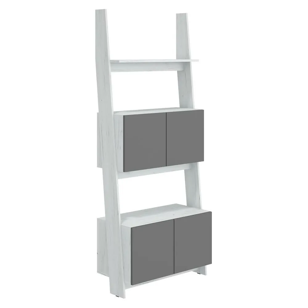 BA-GS138444-2 Juoda metalinė lentyna Rack RAC-08 moderniam interjerui