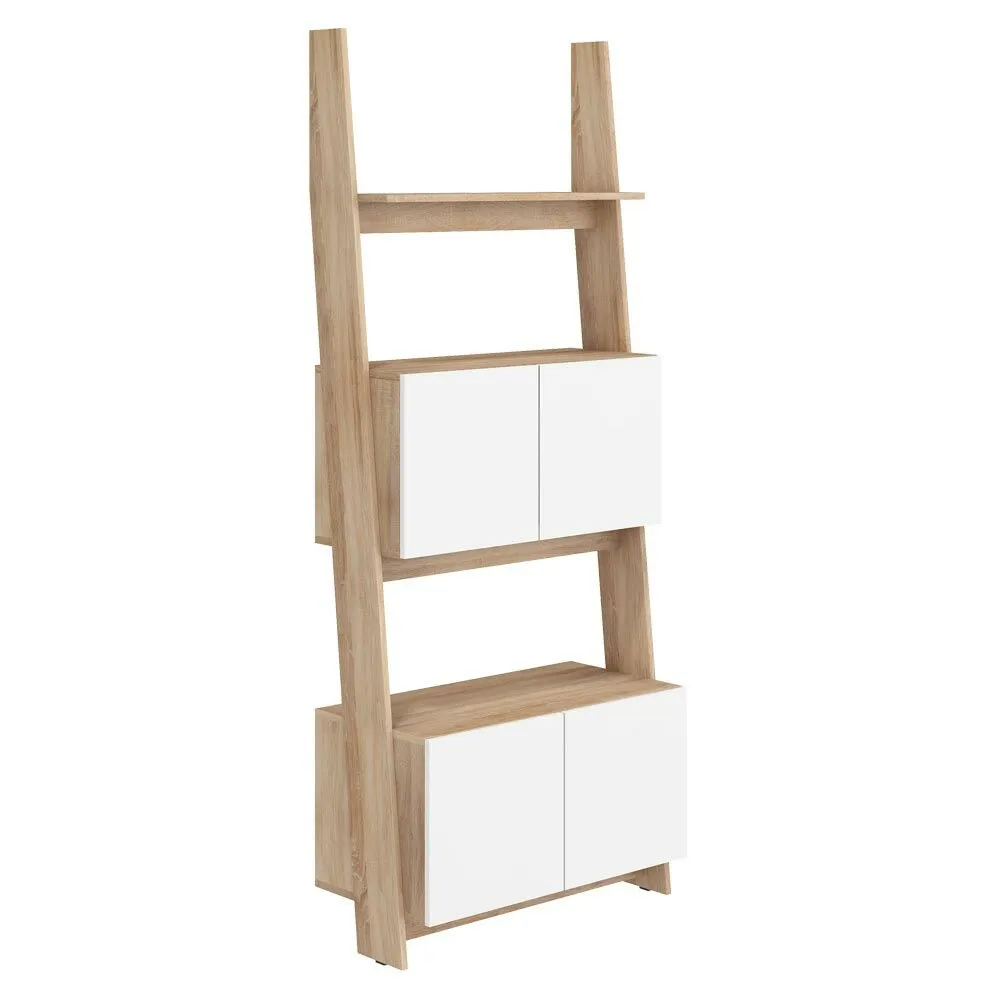 BA-GS138444-6 Juoda metalinė lentyna Rack RAC-08 su keturiomis pakopomis