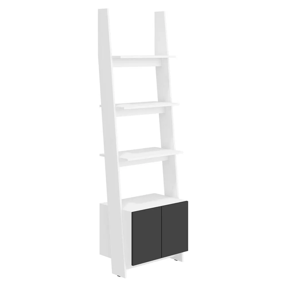 BA-GS138447-4 Juoda metalinė lentyna Rack RAC-04 su keturiais skyriais