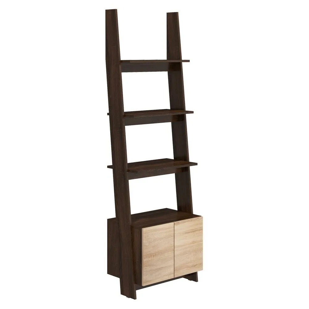 BA-GS138447-5 Juoda metalinė lentyna Rack RAC-04 su lentynomis