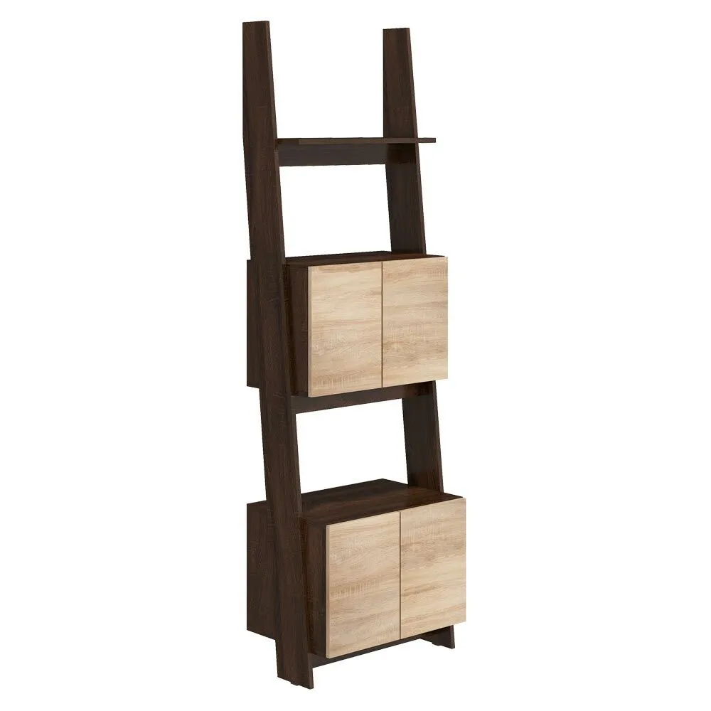 BA-GS138448-5 Juoda metalinė lentyna Rack RAC-05 su penkiais aukštais