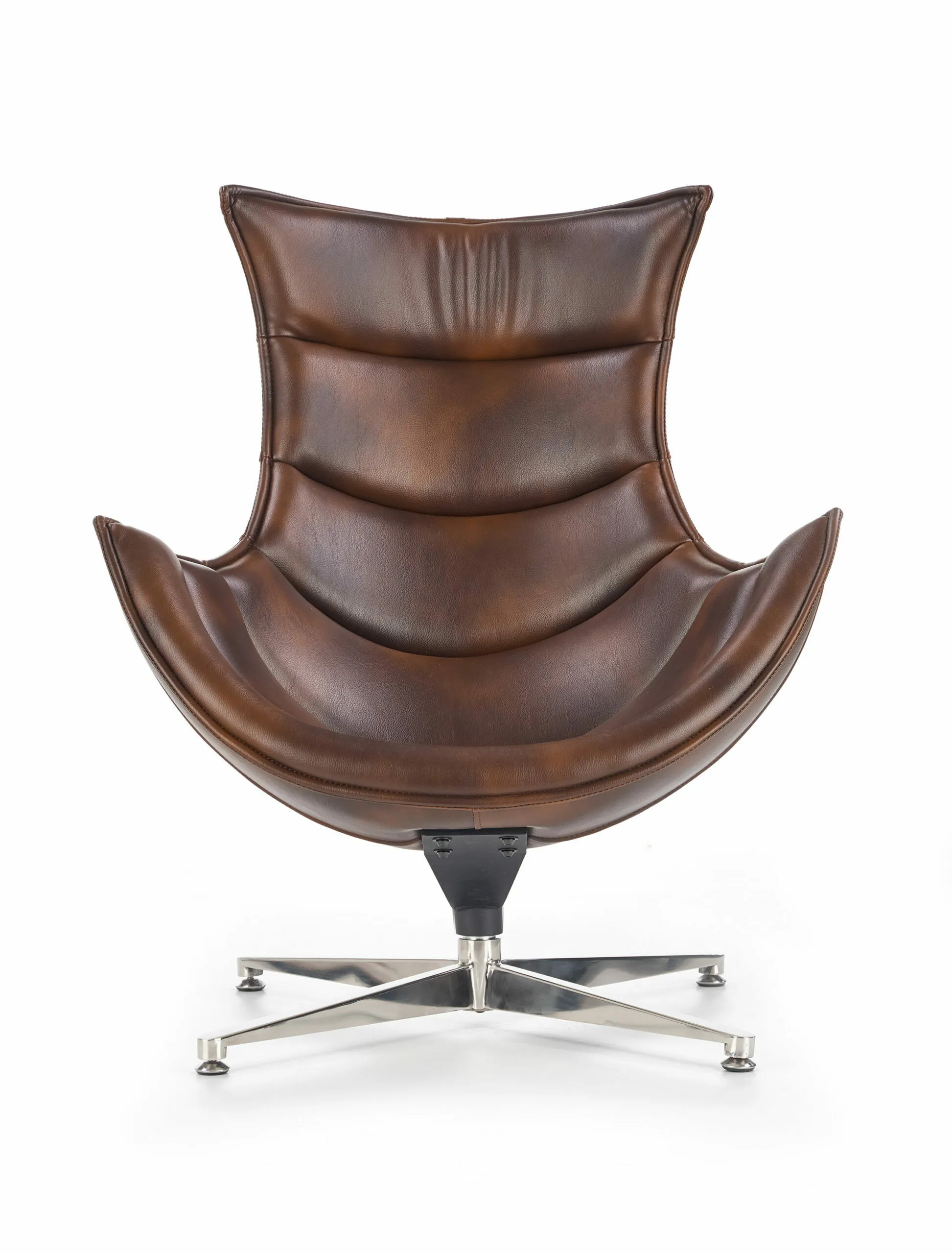 BA-HA105412-4 Modernus fotelis HA105412 su elegantišku pilku audiniu
