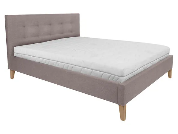 BA-IK100168-2 Moderni VEGA lova su minkštu galvūgaliu ir elegantišku dizainu