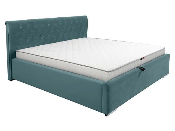 BA-IK100230-2 Viktorija II dvigulė lova 180x200 su elegantišku galvūgaliu
