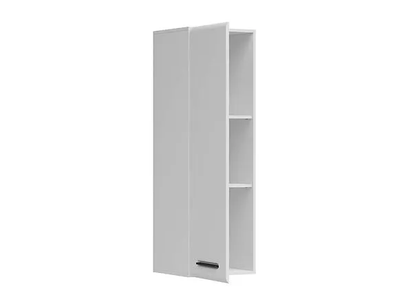 BA-IK100470-4 Balta SFW1D/13/4-BI/BIP spintelė su stiklinėmis durimis