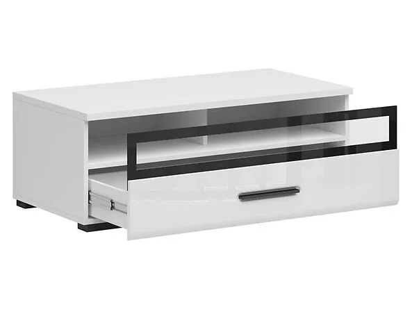 BA-IK100475-3 Modernus TV staliukas su stalčiumi ir lentynomis
