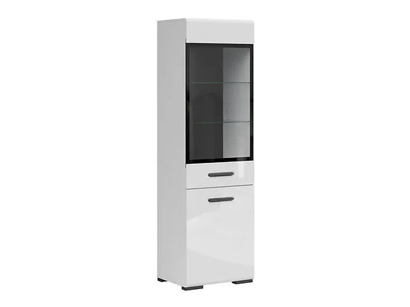 BA-IK100477-4 Balta lentyna 1W1D/20/6-BI/BIP su atvira niša