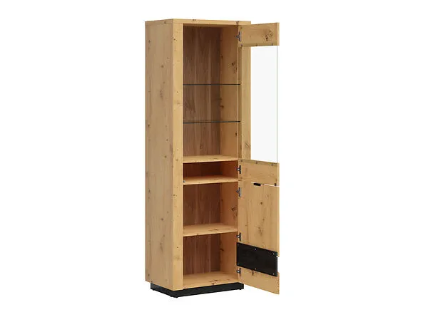 BA-IK100526-3 Moderni lentyna 1D1W su dekoru ir durelėmis