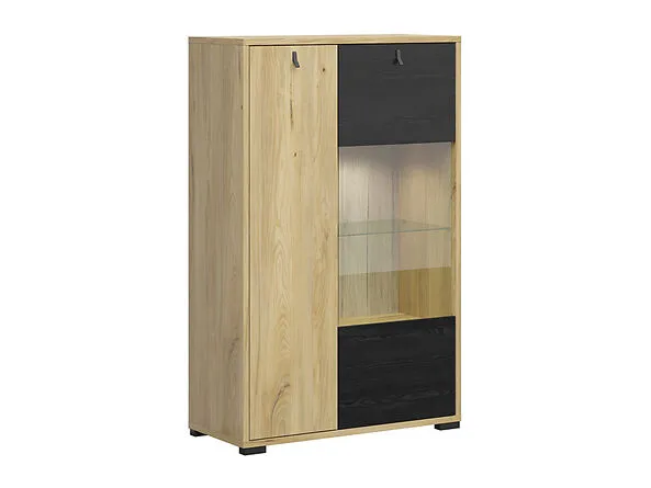 BA-IK100559-4 Moderni lentyna 1D1W/90-JBE/DCA su dekoratyvinėmis durelėmis