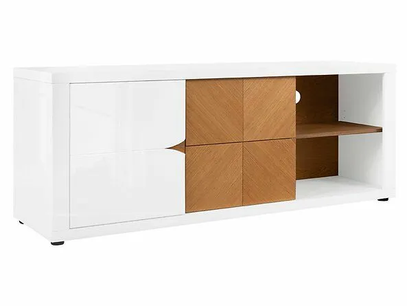 BA-IK100569-2 Modernus TV staliukas 1D2S-BIP/DNA su durelėmis ir stalčiais
