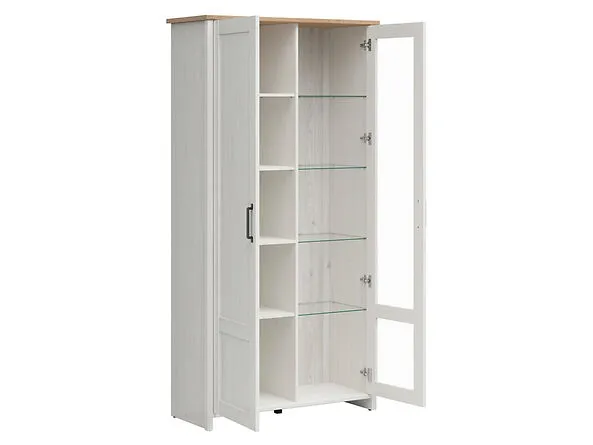 BA-IK100581-3 Balta lentyna 1D1W-APW su vienomis durelėmis