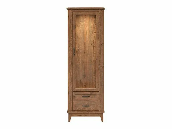 BA-IK100591-3 Stilinga lentyna 1W2S DARL su dviem stalčiais